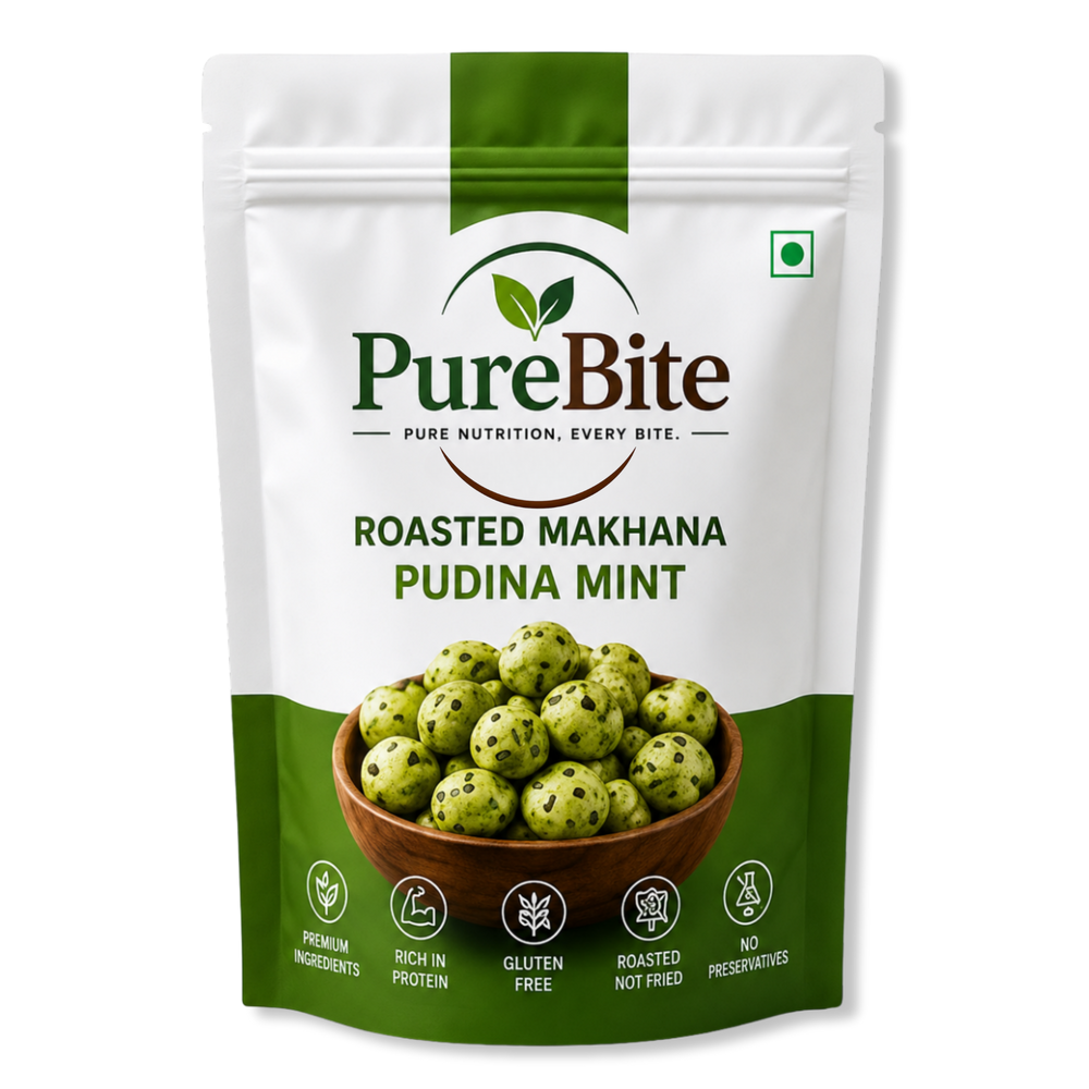 Pudina Mint Roasted Makhana | PureBite